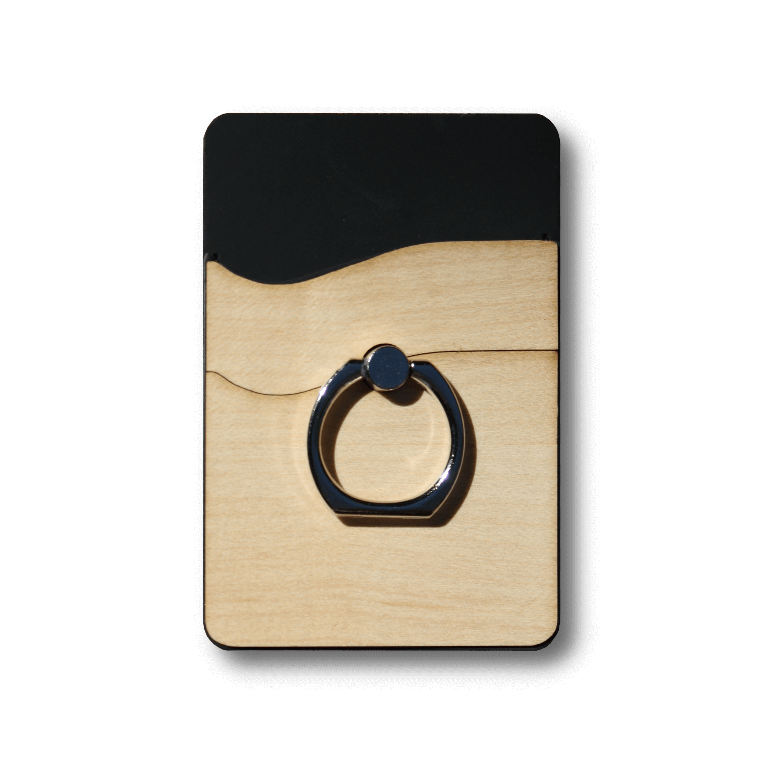 Customizable Wallet RNGR - Wooden Phone Wallet & Ring Phone Holder, Accessories - WUDN