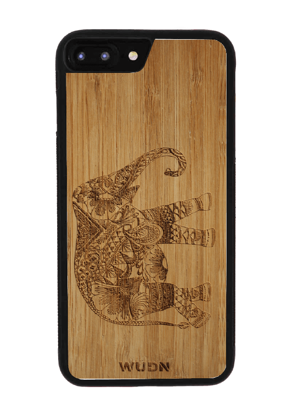 Slim Wooden Phone Case | Bamboo Elephant, Cases - WUDN