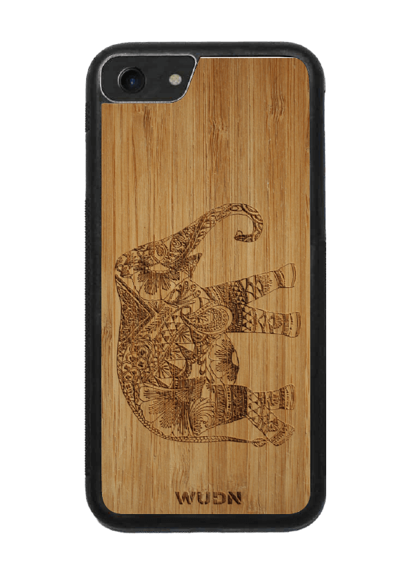 Slim Wooden Phone Case | Bamboo Elephant, Cases - WUDN