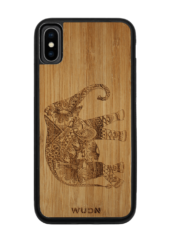 Slim Wooden Phone Case | Bamboo Elephant, Cases - WUDN