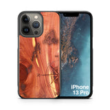 Slim Wooden iPhone Case (Hawaiian Islands in Aromatic Cedar)